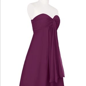 Azazie Mulberry knee length dress “Jessica”